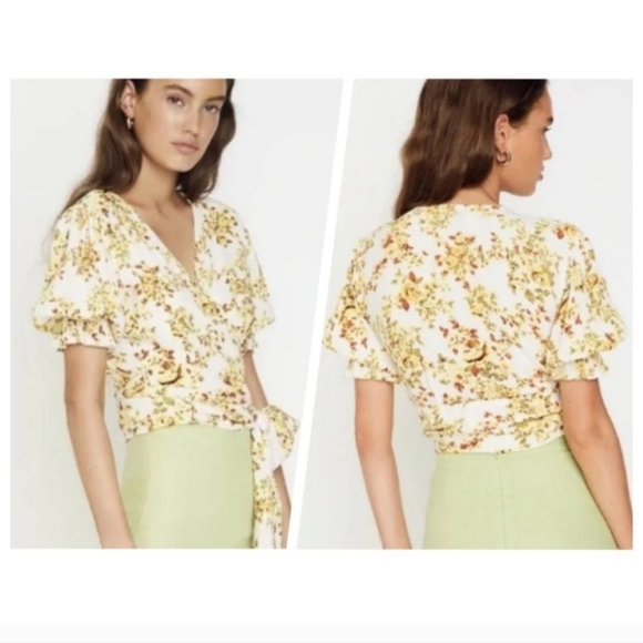 Faithfull The Brand Wrap Top - Picture 4 of 7